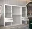 250 cm de large Armoire avec 10 casiers et 3 portes | Couleur: Chêne Sonoma / Blanc Abbildung