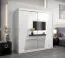 200 cm de large Armoire avec 2 portes | 10 casiers | Couleur: Blanc Abbildung