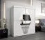 180 cm de large Armoire avec 2 portes | 10 casiers | Couleur: Blanc Abbildung
