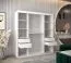 180 cm de large Armoire avec 2 portes | 10 casiers | Couleur: Chêne Sonoma / Blanc Abbildung