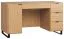 Bureau Patitas 02, couleur : chêne - Dimensions : 78 x 140 x 67 cm (H x L x P)
