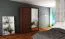 150 cm de large Armoire avec 5 casiers et 2 portes | Couleur: Noir Abbildung