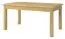 Bois massif Table 130x80 cm Chêne, Extensible jusqu'à 218 cm, Couleur: Naturel Abbildung