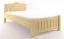 Lit 90 x 200 cm Pin massif Naturel Abbildung