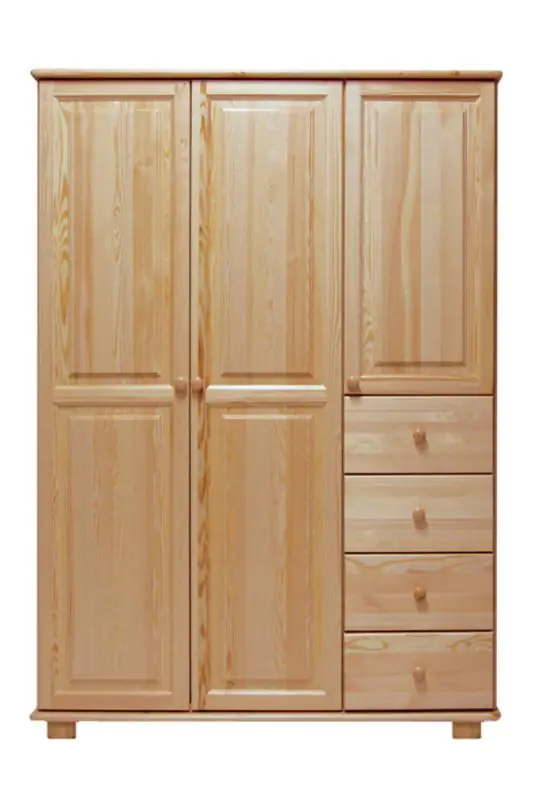 Armoire avec 4 tiroir(s), Couleur: Naturel 190x133x60 cm Abbildung