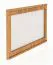 Miroir Rolleston 23, bois de hêtre massif huilé - Dimensions : 64 x 110 x 3 cm (H x L x P)