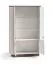 Vitrine / petite / 4 portes / Couleur : Cachemire / Chêne Windmill foncé / Fonction soft-close / Dimensions : 92 x 40 x 150 cm / 4 compartiments / Pour le salon