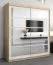 180 cm de large Armoire avec 10 casiers et 2 portes | Couleur: Chêne Sonoma / Blanc Abbildung