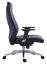 Chaise de bureau pivotante Tamest 115 | Noir élégant | 116-125 x 64 x 66 cm | Réglable en hauteur et inclinable