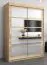 150 cm de large Armoire avec 5 casiers et 2 portes | Couleur: Chêne Sonoma Abbildung