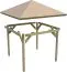 Pavillon Carport "Kirn1" imprégné en autoclave