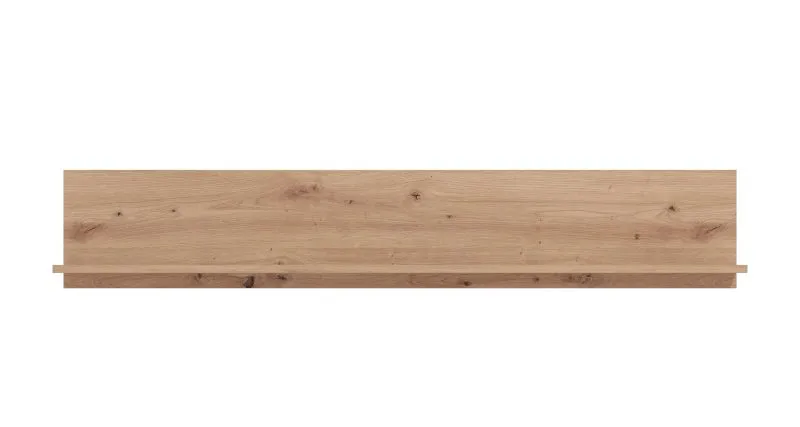 Étagère murale Zvesdara 04 | Chêne Artisan | Design moderne et épuré | 24 x 138 x 19,5 cm | Modulable