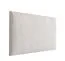 Panneaux rembourrés, lot de 10, Couleur : Beige, housse : velours, dimensions : 50 x 30 cm