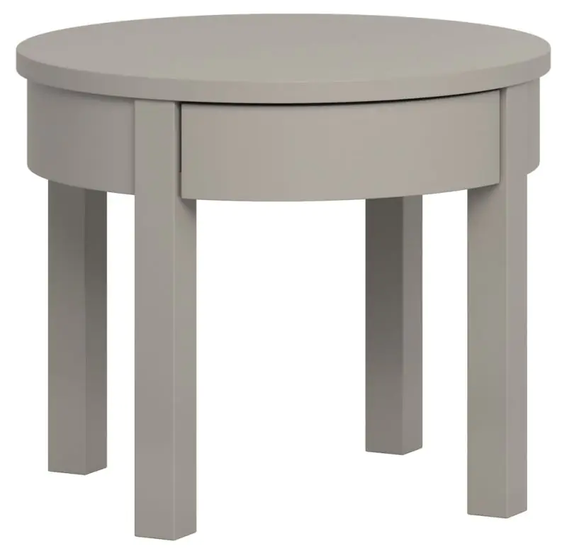 Table basse, couleur : gris - Dimensions : 54 x 54 x 45 cm (L x P x H)