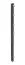 Poteaux de clôture Mod. P, Finition: Revêtement anthracite, Pour hauteur de porte: 63 cm, Longueur: 68,5 cm, Points de fixation: 4