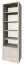Étagère Kerowagi 04, couleur : chêne Sonoma - Dimensions : 200 x 60 x 41 cm (H x L x P)