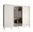 Armoire moderne avec suffisamment d'espace de rangement Jotunheimen 23, couleur : blanc - dimensions : 208 x 250,5 x 62 cm (h x l x p)