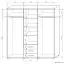 Armoire à portes coulissantes / armoire Rabaul 39, couleur : chêne Sonoma - Dimensions : 210 x 190 x 60 cm (H x L x P)