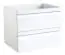 Meuble lavabo Bikaner 02, couleur : blanc brillant - 50 x 59 x 45 cm (H x L x P)