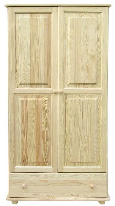 Armoire de vestiaire Pin Bois massif massif Naturel Abbildung