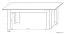 Table de salle à manger extensible Aitape 22, couleur : chêne Sonoma foncé / chêne Sonoma clair - Dimensions : 160-200 x 80 cm (L x P)