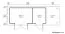 Abri de jardin Pribitz 03 avec toit rapporté, plancher inclus - Maison en madriers de 28 mm, Surface au sol : 7,7 m², Toit plat