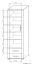 Armoire Aitape 25, couleur : chêne Sonoma foncé / chêne Sonoma clair - Dimensions : 188 x 60 x 40 cm (H x L x P)