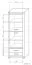 Armoire Kundiawa 33, couleur : chêne Sonoma clair / chêne Sonoma foncé - Dimensions : 200 x 70 x 40 cm (H x L x P)