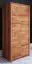 Armoire à portes battantes / Penderie Wooden Nature Premium Tasman 08, hêtre massif huilé - Dimensions : 212 x 100 x 60 cm (H x L x P)