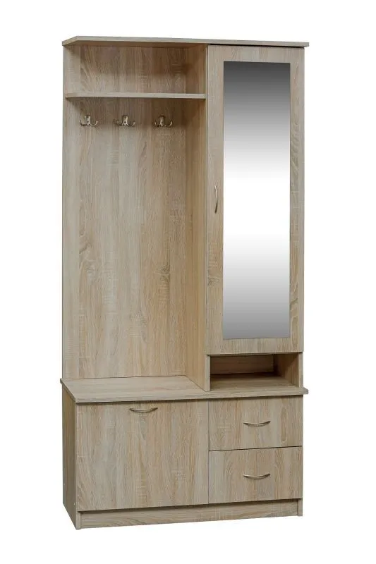 Penderie Concorda 03 | Finition chêne Sonoma | 194 x 93 x 40 cm | Design moderne et fonctionnel