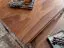 Set de 2 tables d'appoint faites main en bois massif de Sheesham Apolo 182, Couleur : Sheesham / Chrome - Dimensions : 45 x 45 x 45 cm (H x L x P)