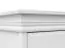 Armoire à portes battantes / penderie Jabron 03, pin massif, laqué blanc - 218 x 132 x 62 cm (H x L x P)