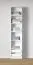 Ensemble d'armoires pour dressing - Ensemble F Aarwangen / Couleur : Blanc platine / Dimensions : 309 x 55 x 234 cm / Armoire ouverte / 6 tiroirs / Pour chambre à coucher