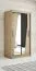 100 cm de large Armoire avec 2 portes | 5 casiers | Couleur : Chêne Sonoma Abbildung