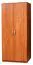 Étroite 80 cm de large Armoire avec 2 portes | Couleur: Aulne Abbildung
