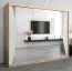 250 cm de large Armoire avec 3 portes | 10 casiers | Couleur: Chêne Sonoma / Blanc Abbildung
