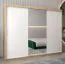 250 cm de large Armoire avec 10 casiers et 3 portes | Couleur: Chêne Sonoma / Blanc Abbildung
