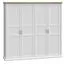 Chambre à coucher - Armoire, Couleur: Blanc / Noix - 227 x 236 x 59 cm (H x L x P) Abbildung