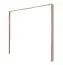 Cadre LED, Couleur : Chêne gris, pour armoire à portes battantes Luzzi 01