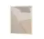 Miroir Lepa 23, couleur : blanc pin - Dimensions : 87 x 79 x 2 cm (h x l x p)