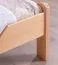 Lit double Easy Premium Line K4 surdimensionné | 160 x 220 cm | Hêtre massif naturel | Design moderne