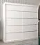 2 mètres de large Armoire avec 2 portes | Couleur: Blanc Abbildung