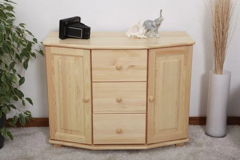 Armoire d'entrée basse, Commode, Armoire d'entrée, 100 cm de large Abbildung
