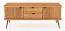 Commode Rolleston 09 en bois massif de cœur de hêtre huilé | 57 x 144 x 46 cm | Design naturel et raffiné