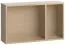 Coffre de rangement pour lit Minnea, couleur : chêne - Dimensions : 51 x 32 x 15 cm (H x L x P)