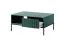 Table basse Worthing 08, Couleur : Turquoise / Noir / Or - dimensions : 46 x 104 x 68 cm (h x l x p)