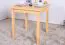 Bois massif Table 75x75 cm Pin, Couleur: Naturel