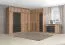 Armoire penderie Cerdanyola 03 | Chêne élégant | 216 x 100 x 56 cm | 2 portes, 2 tiroirs