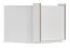 Rehausse pour armoire à portes battantes / Armoire Cerdanyola, à une porte, Couleur : Chêne / Blanc - Dimensions : 45 x 53 x 56 cm (H x L x P)