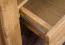 Meuble TV Wooden Nature 125 chêne massif - 48 x 116 x 45 cm (H x L x P)